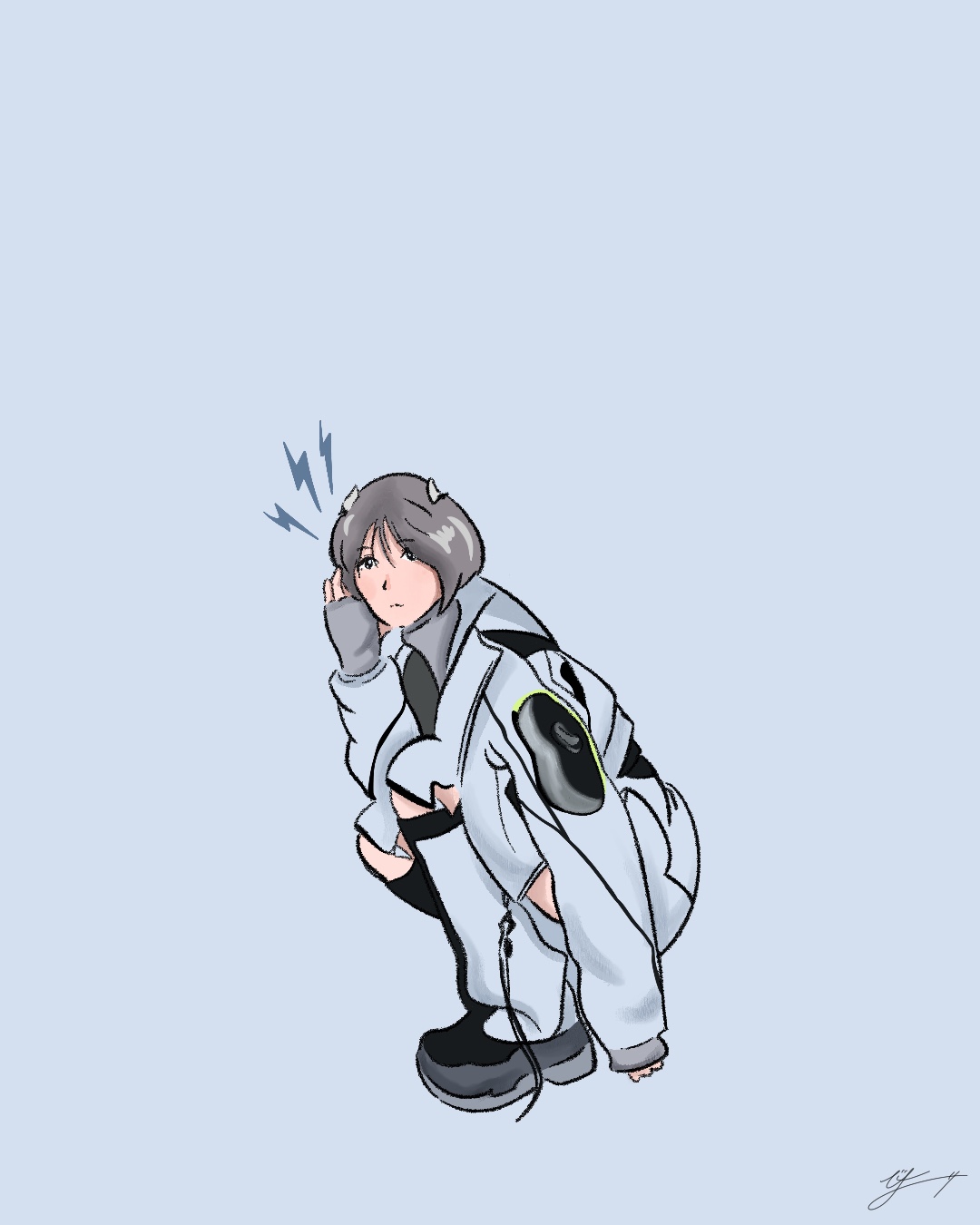 Lightning girl