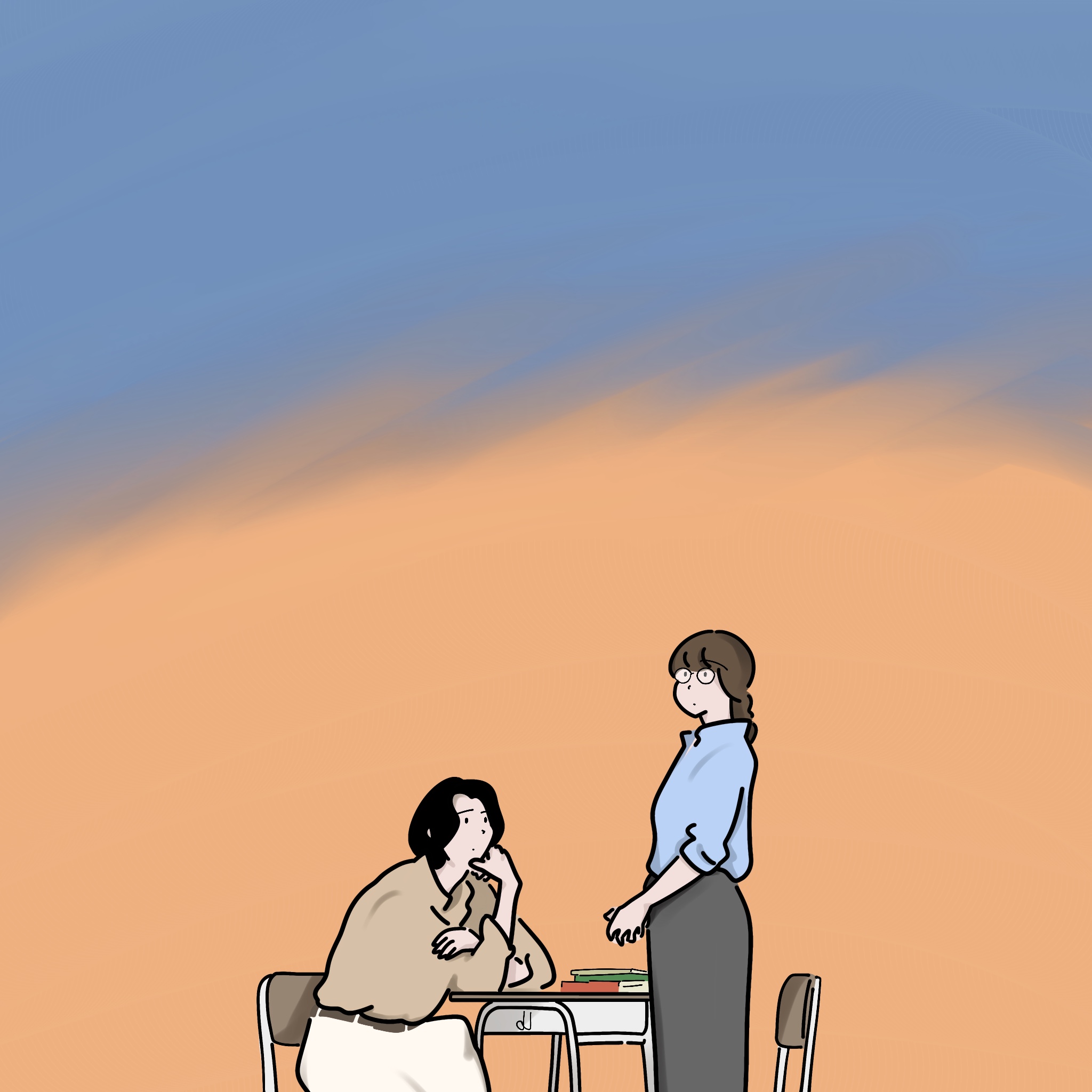 線画バージョン