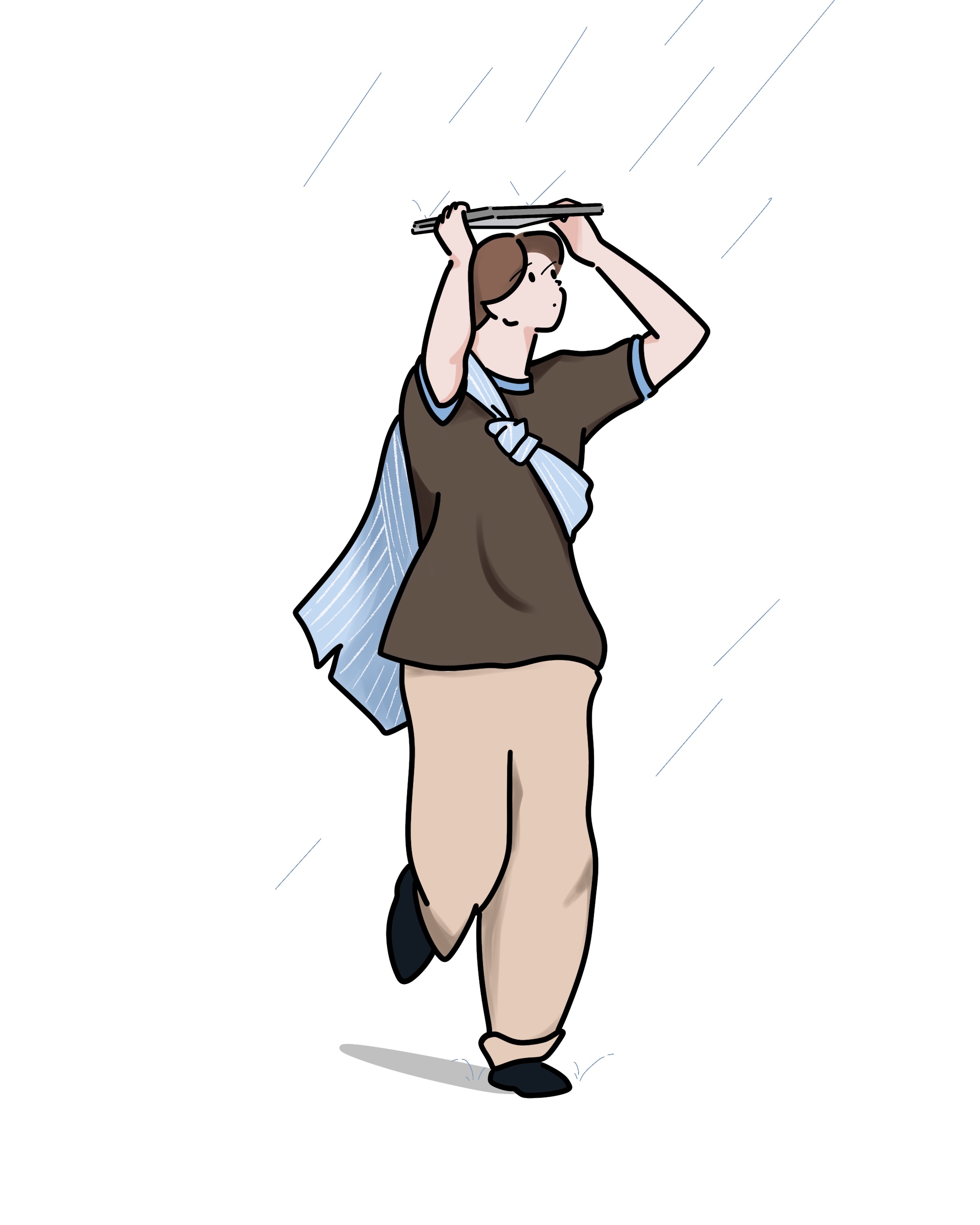 Rainy boy