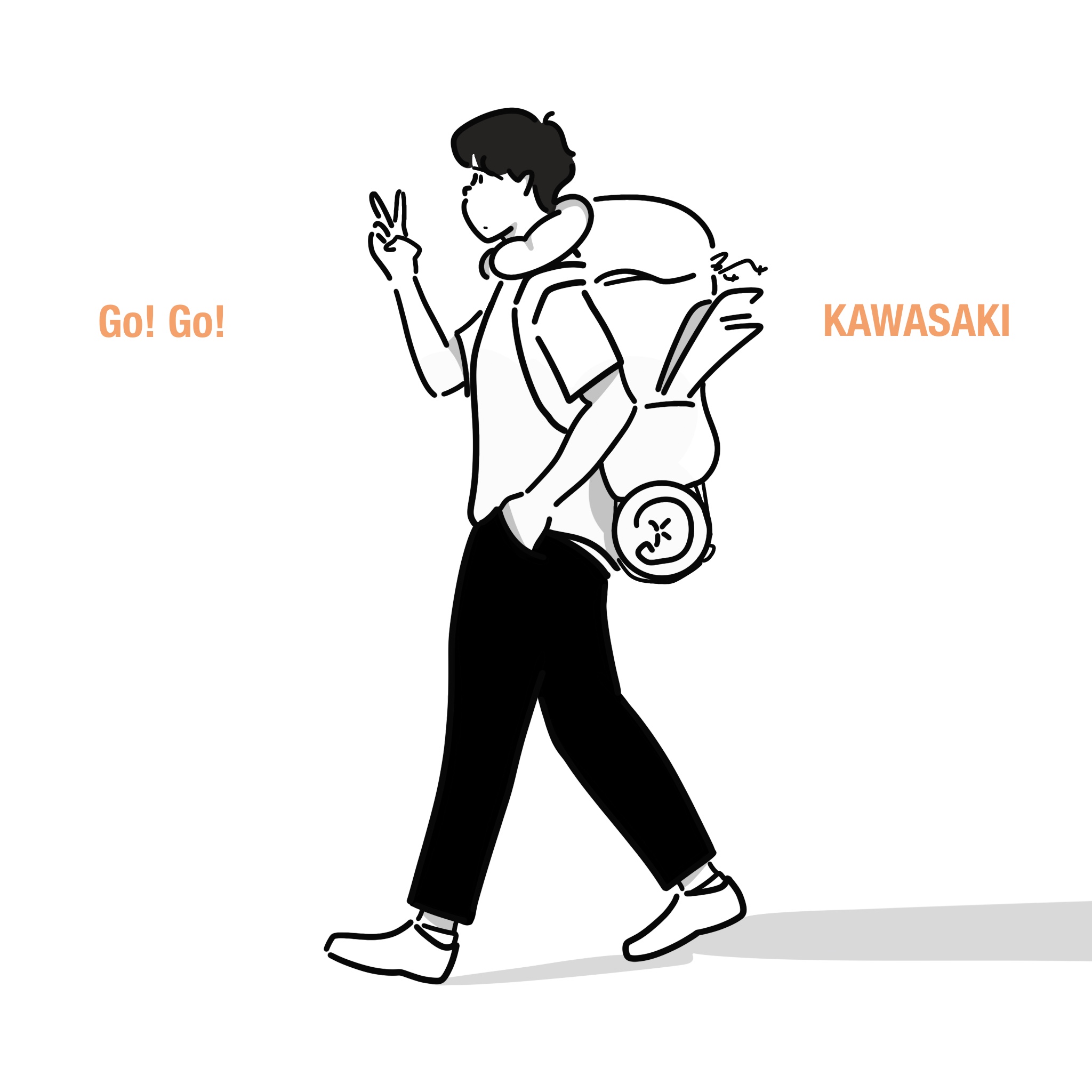 線画バージョン